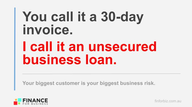 You call it an invoice